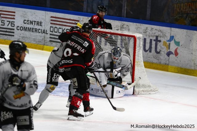 Photo hockey match Rouen - Amiens  le 07/09/2025