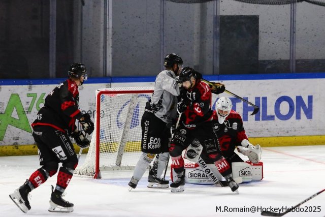 Photo hockey match Rouen - Amiens  le 07/09/2025