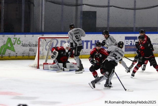 Photo hockey match Rouen - Amiens  le 07/09/2025