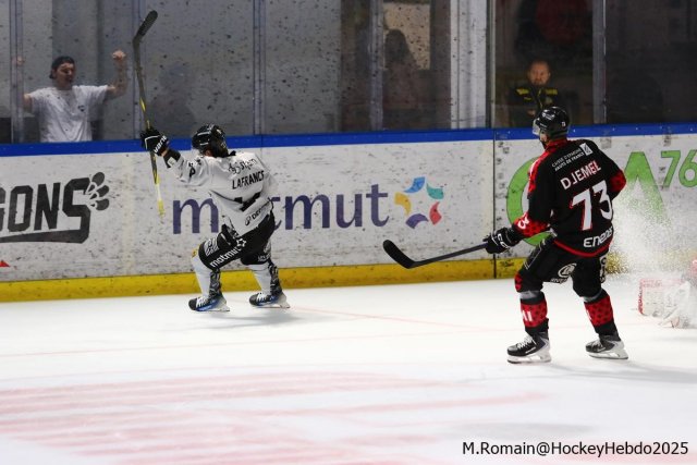 Photo hockey match Rouen - Amiens  le 07/09/2025
