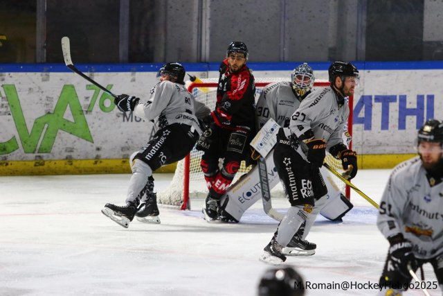 Photo hockey match Rouen - Amiens  le 07/09/2025
