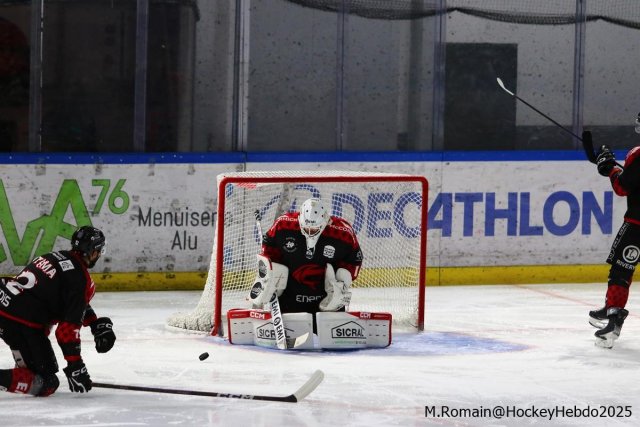Photo hockey match Rouen - Amiens  le 07/09/2025