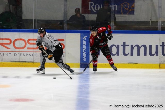 Photo hockey match Rouen - Amiens  le 07/09/2025
