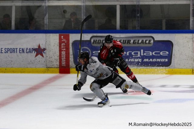 Photo hockey match Rouen - Amiens  le 07/09/2025