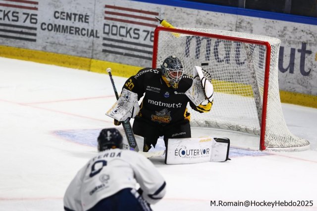 Photo hockey match Rouen - Gap  le 12/09/2025