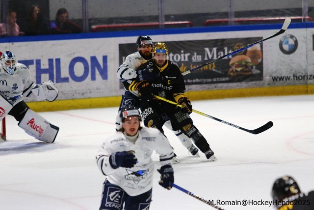 Photo hockey match Rouen - Gap  le 12/09/2025