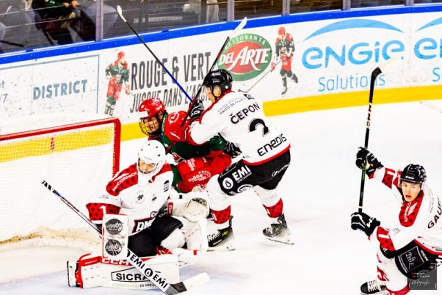 Photo hockey match Cergy-Pontoise - Amiens  le 13/09/2025