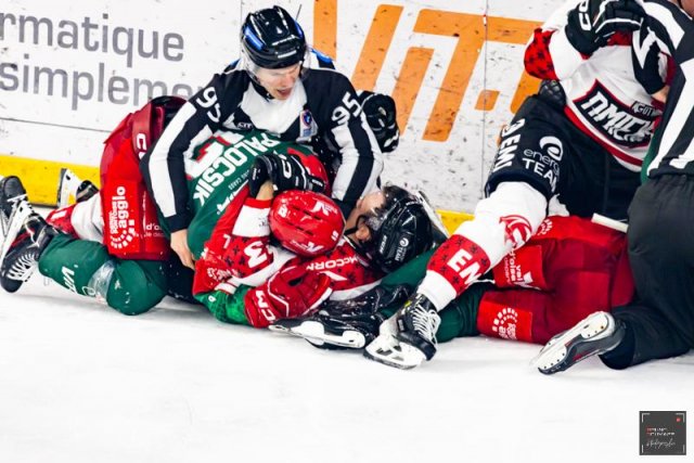 Photo hockey match Cergy-Pontoise - Amiens  le 13/09/2025