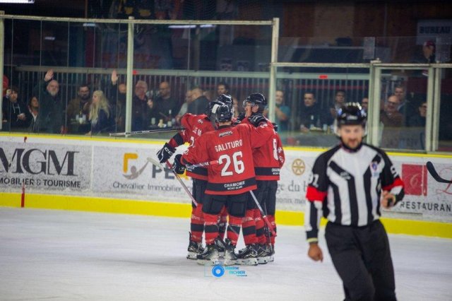 Photo hockey match Chamonix  - Briançon  le 16/09/2025