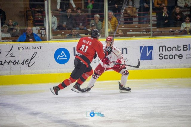 Photo hockey match Chamonix  - Briançon  le 16/09/2025