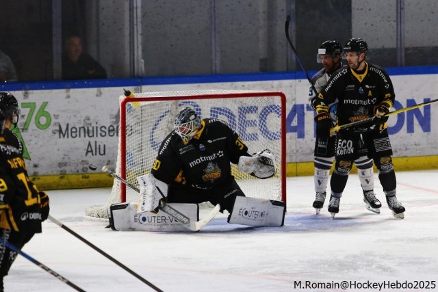 Photo hockey match Rouen - Marseille le 19/09/2025