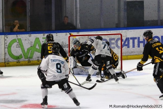Photo hockey match Rouen - Marseille le 19/09/2025