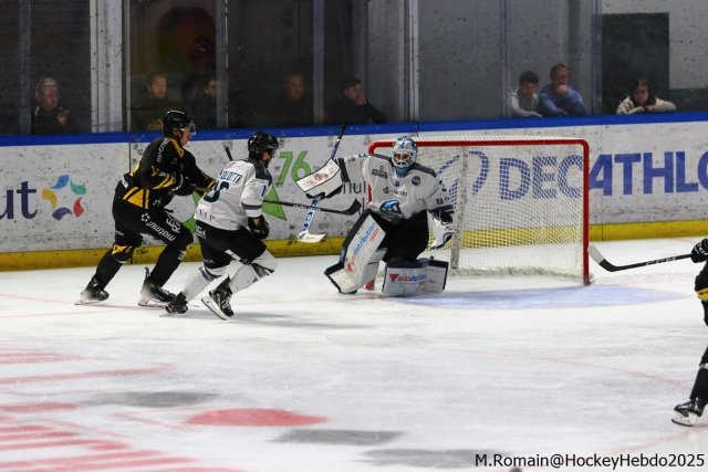 Photo hockey match Rouen - Marseille le 19/09/2025