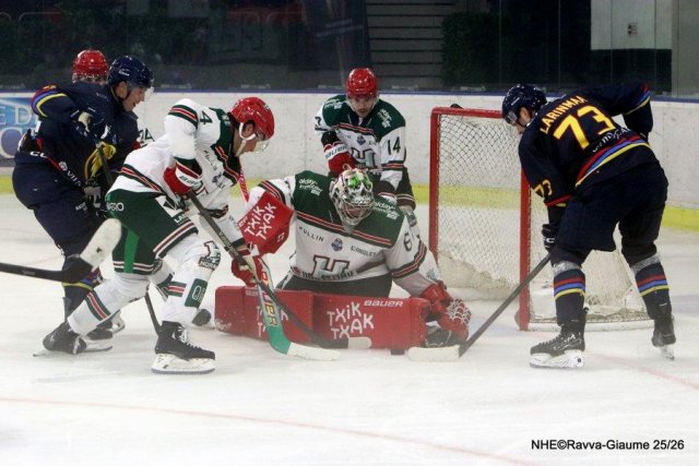 Photo hockey match Nice - Anglet le 19/09/2025