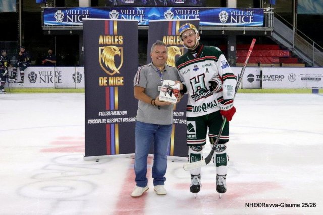 Photo hockey match Nice - Anglet le 19/09/2025