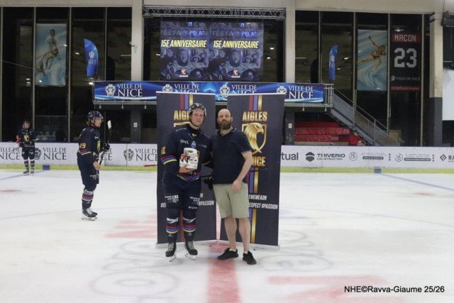 Photo hockey match Nice - Anglet le 19/09/2025