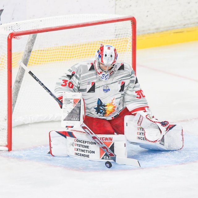 Photo hockey match Amiens  - Grenoble  le 23/09/2025