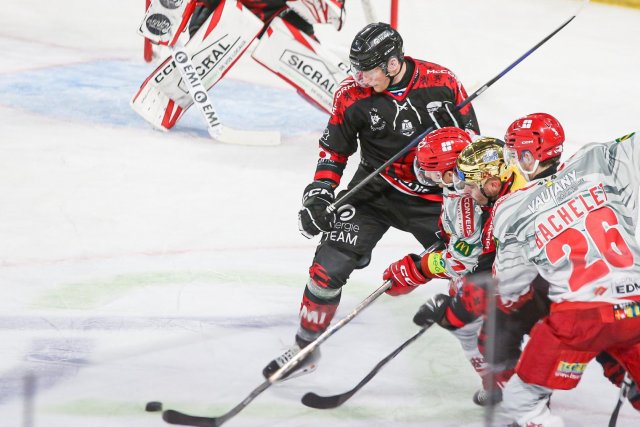 Photo hockey match Amiens  - Grenoble  le 23/09/2025