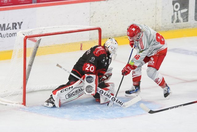 Photo hockey match Amiens  - Grenoble  le 23/09/2025