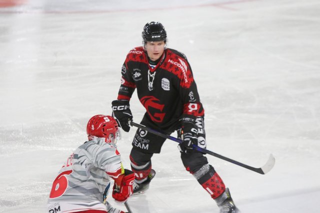 Photo hockey match Amiens  - Grenoble  le 23/09/2025