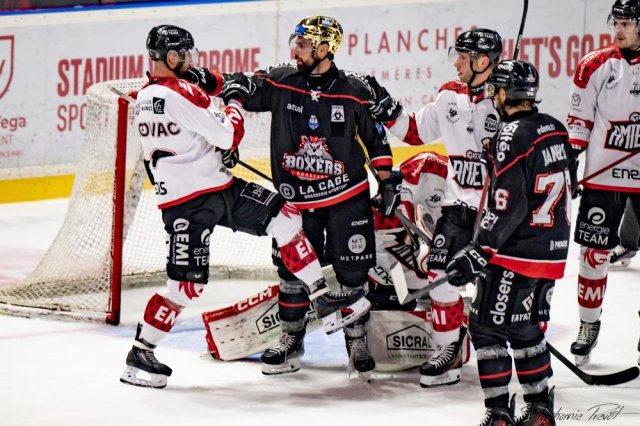 Photo hockey match Bordeaux - Amiens  le 26/09/2025