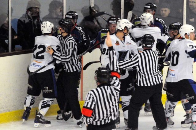Photo hockey match Caen  - Garges-lès-Gonesse le 21/11/2009