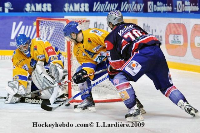 Photo hockey match Grenoble  - Dijon  le 21/11/2009