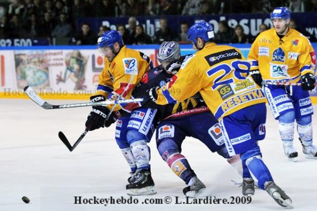 Photo hockey match Grenoble  - Dijon  le 21/11/2009