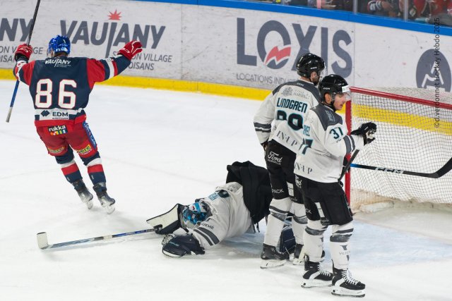 Photo hockey match Grenoble  - Marseille le 03/10/2025