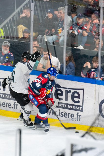 Photo hockey match Grenoble  - Marseille le 03/10/2025