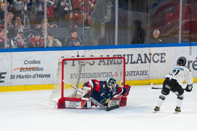 Photo hockey match Grenoble  - Marseille le 03/10/2025