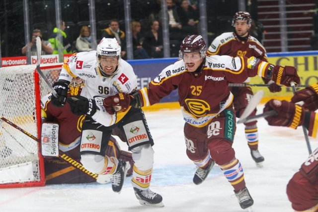 Photo hockey match Genève - Lugano le 03/10/2025
