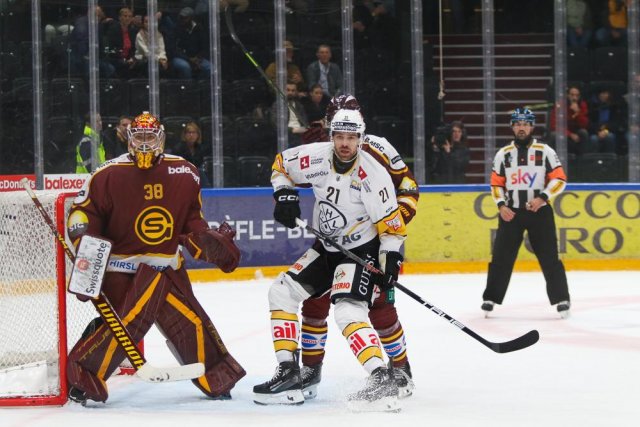 Photo hockey match Genève - Lugano le 03/10/2025