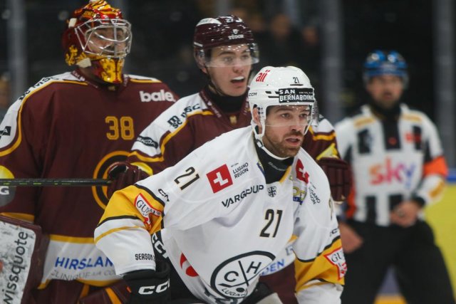 Photo hockey match Genève - Lugano le 03/10/2025