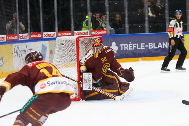 Photo hockey match Genève - Lugano le 03/10/2025