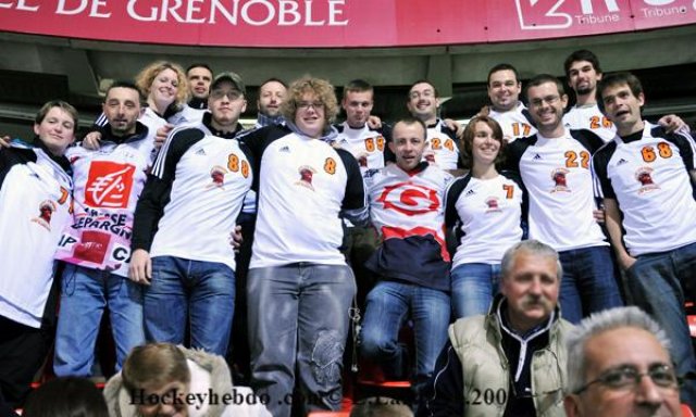 Photo hockey match Grenoble  - Dijon  le 21/11/2009