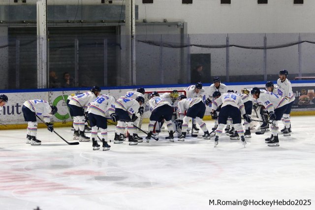 Photo hockey match Rouen - Nice le 03/10/2025
