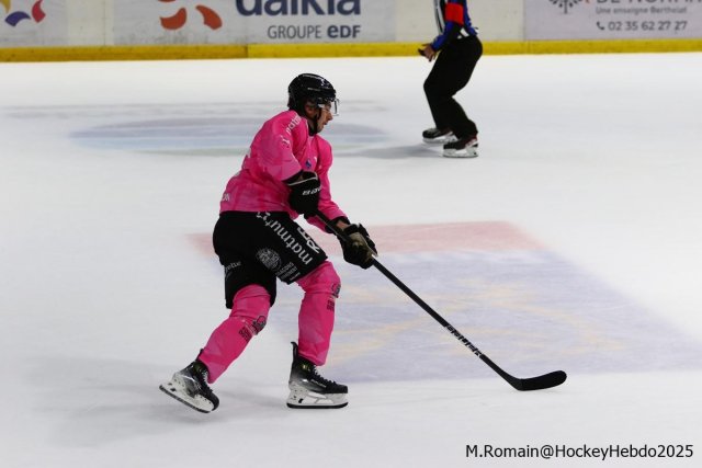 Photo hockey match Rouen - Nice le 03/10/2025