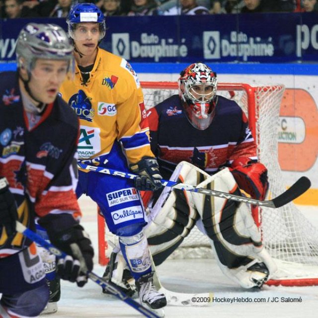 Photo hockey match Grenoble  - Dijon  le 21/11/2009