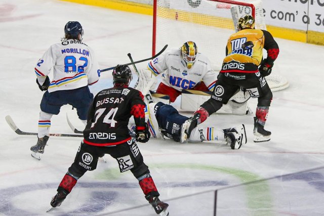 Photo hockey match Amiens  - Nice le 05/10/2025