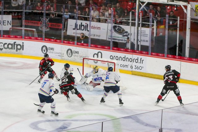 Photo hockey match Amiens  - Nice le 05/10/2025