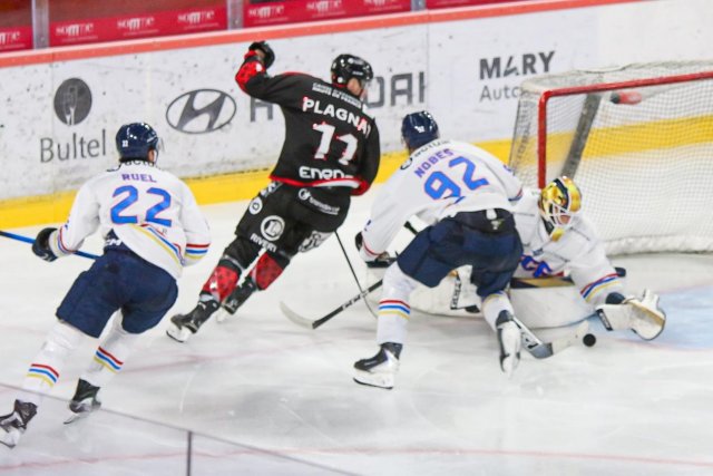 Photo hockey match Amiens  - Nice le 05/10/2025