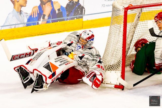 Photo hockey match Cergy-Pontoise - Grenoble  le 10/10/2025
