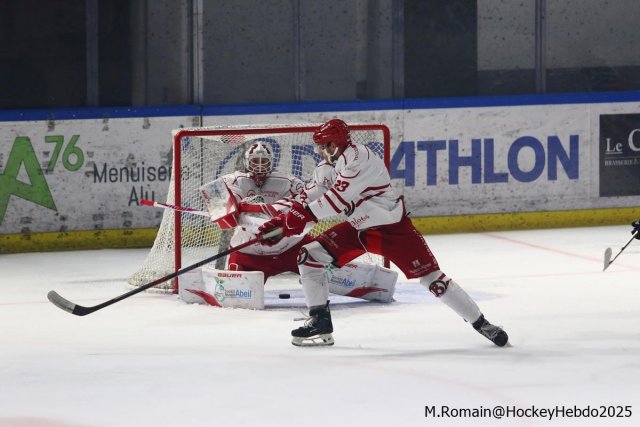 Photo hockey match Rouen - Briançon  le 12/10/2025