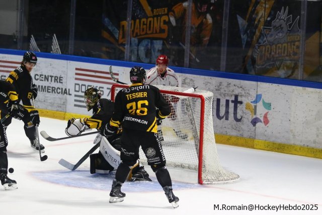 Photo hockey match Rouen - Briançon  le 12/10/2025