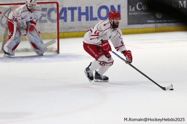 Photo hockey match Rouen - Briançon  le 12/10/2025