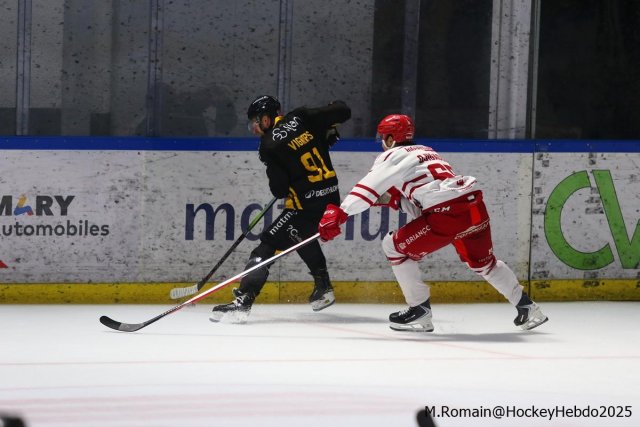 Photo hockey match Rouen - Briançon  le 12/10/2025