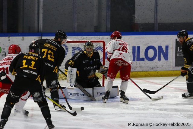 Photo hockey match Rouen - Briançon  le 12/10/2025