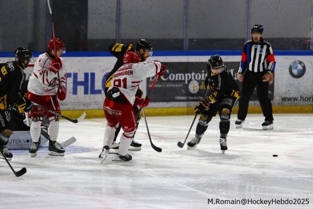 Photo hockey match Rouen - Briançon  le 12/10/2025