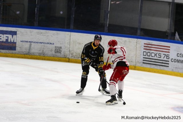 Photo hockey match Rouen - Briançon  le 12/10/2025